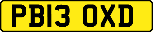 PB13OXD