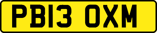 PB13OXM