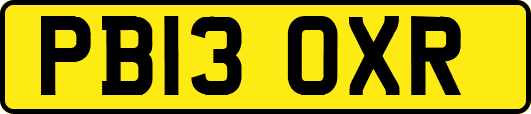 PB13OXR