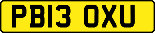 PB13OXU