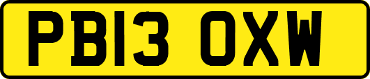 PB13OXW