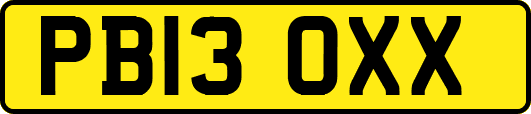 PB13OXX