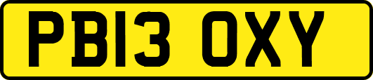 PB13OXY