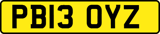 PB13OYZ