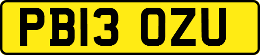 PB13OZU