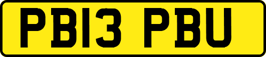 PB13PBU