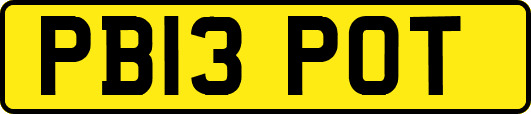 PB13POT