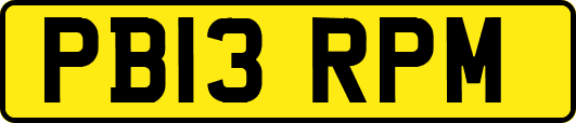 PB13RPM