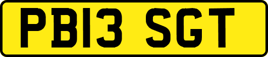 PB13SGT