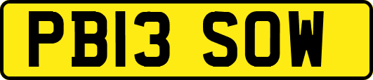 PB13SOW