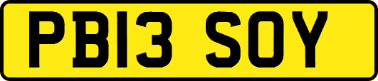 PB13SOY