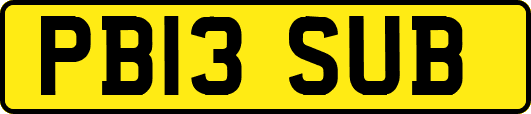 PB13SUB
