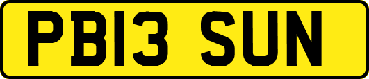 PB13SUN