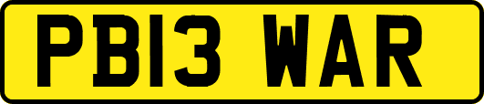 PB13WAR