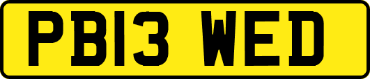 PB13WED