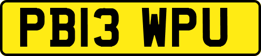 PB13WPU
