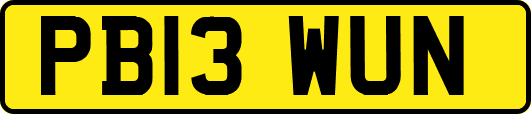 PB13WUN
