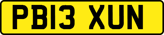PB13XUN