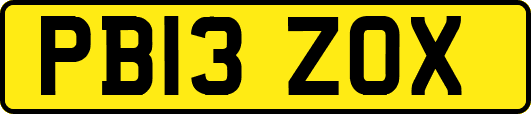PB13ZOX