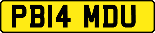PB14MDU
