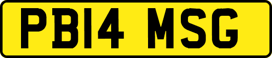 PB14MSG