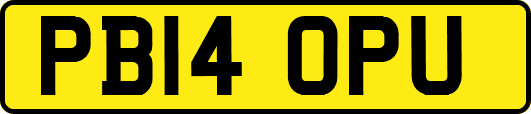 PB14OPU
