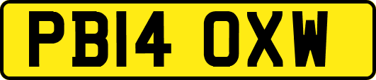 PB14OXW