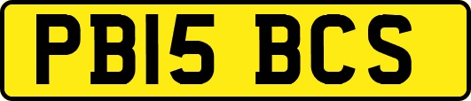 PB15BCS