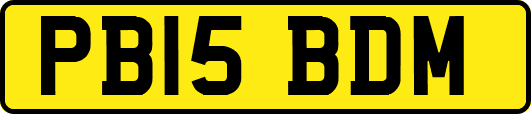 PB15BDM