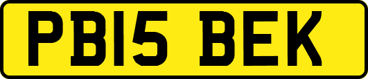 PB15BEK
