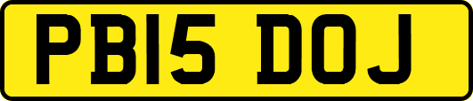 PB15DOJ