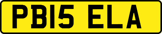 PB15ELA