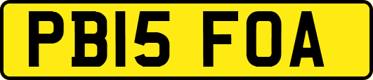 PB15FOA