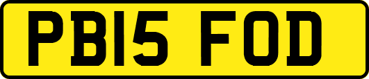 PB15FOD
