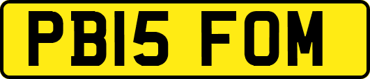 PB15FOM