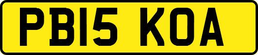 PB15KOA