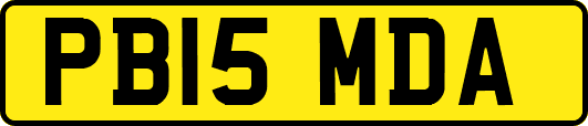 PB15MDA
