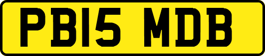 PB15MDB