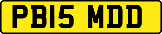 PB15MDD