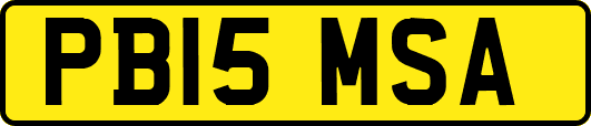 PB15MSA
