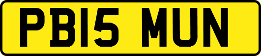 PB15MUN