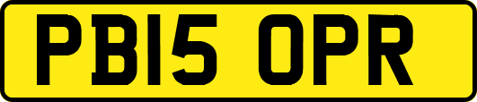 PB15OPR
