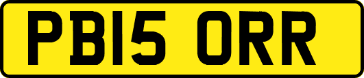 PB15ORR
