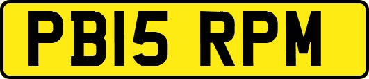 PB15RPM