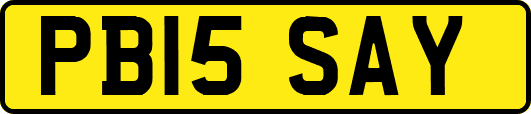 PB15SAY