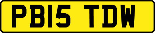 PB15TDW