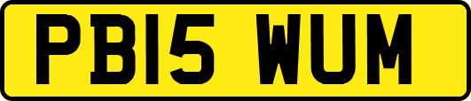 PB15WUM