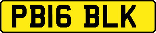PB16BLK