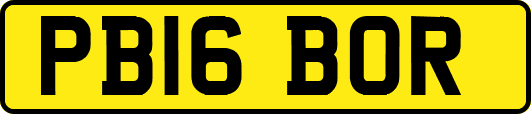 PB16BOR