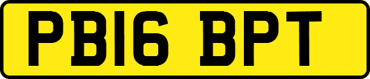 PB16BPT